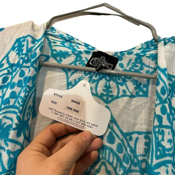 NWT Angie Mandala Printed Cover Up Kimono - Picture 4 of 6